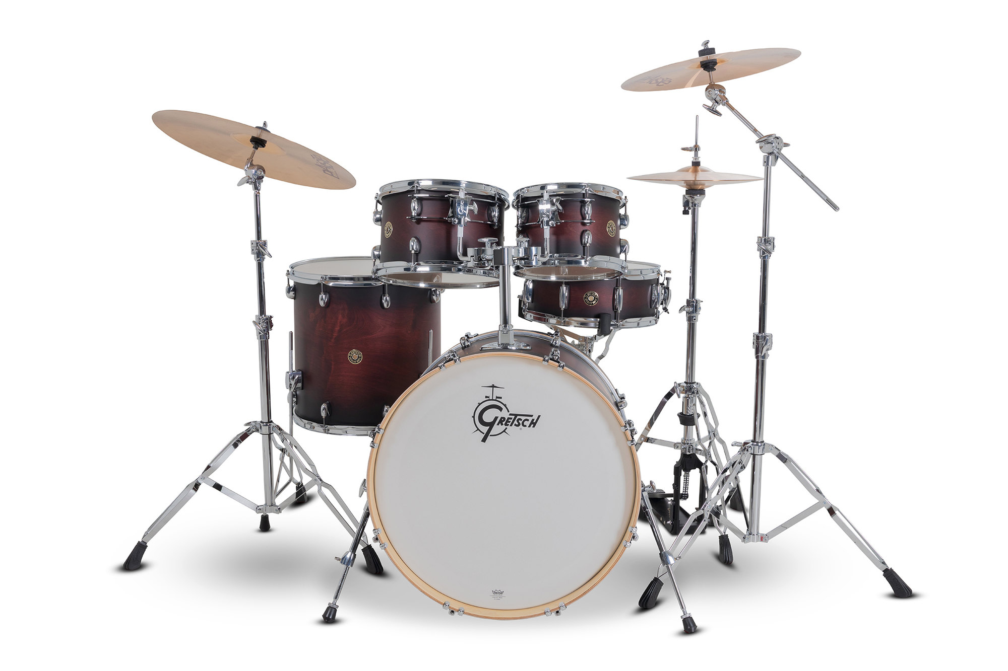 Catalina Maple Shellpack Satin Deep Cherry Burst